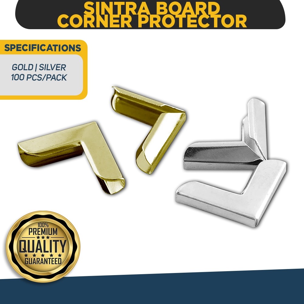 SintraP'W@Board Corner Protector Gold%ax%|}jW{Silver(100pcs/pack ...