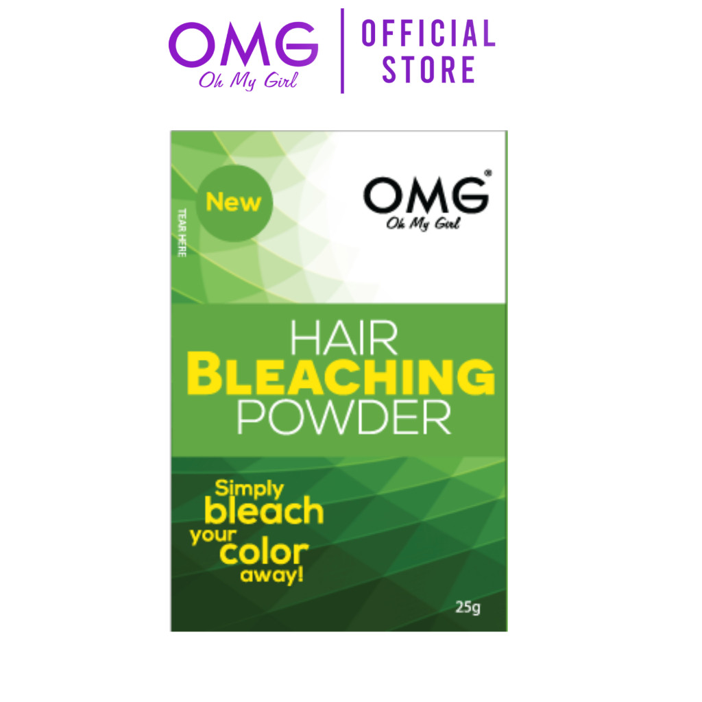 OMG@s$Bleaching+D-Powder Sachet 25g>Df)for>pc>Haircare | Shopee Philippines