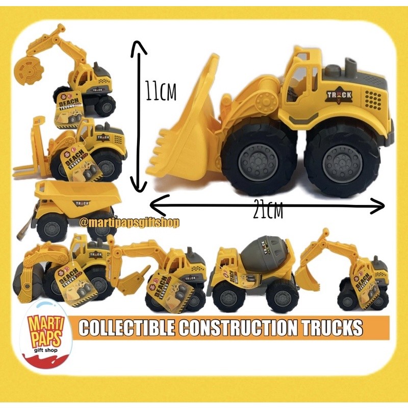 BUY_L;1?S^TAKE 1 CONSTRUCTION TRUCK TOYS COMPACT SIZE COLLECTIBLE_aT ...