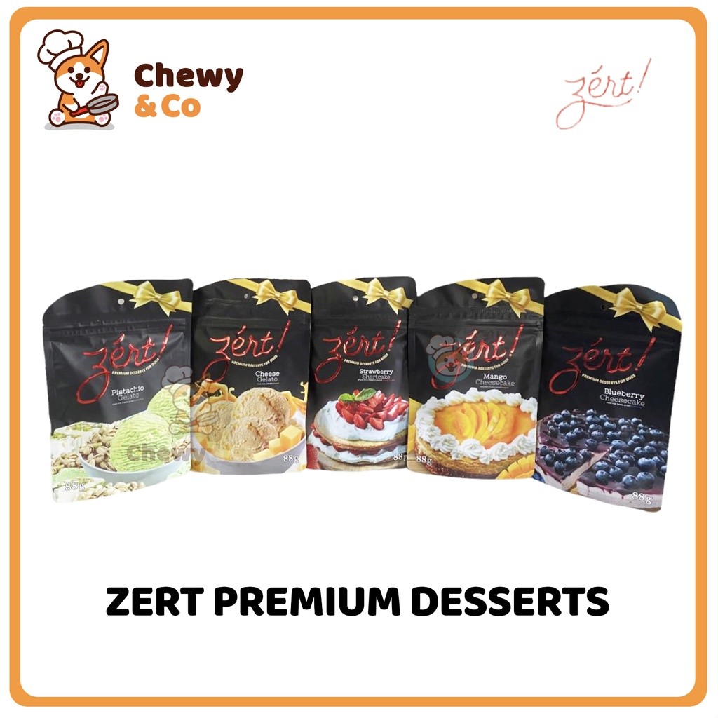Zert Premium Desserts Dog Treats 100g (NEW PACKAGING) | Shopee Philippines