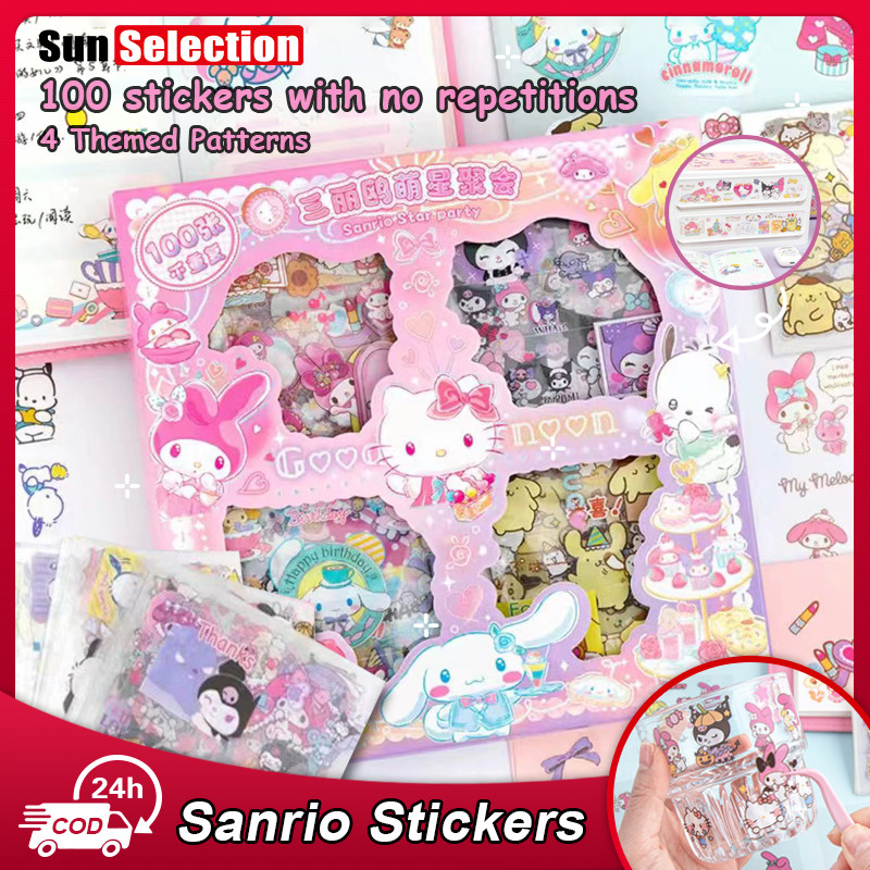 96;C@sheets*z=box Sticker Waterproof sticker Sanrio Cinnamoroll Kuromi ...