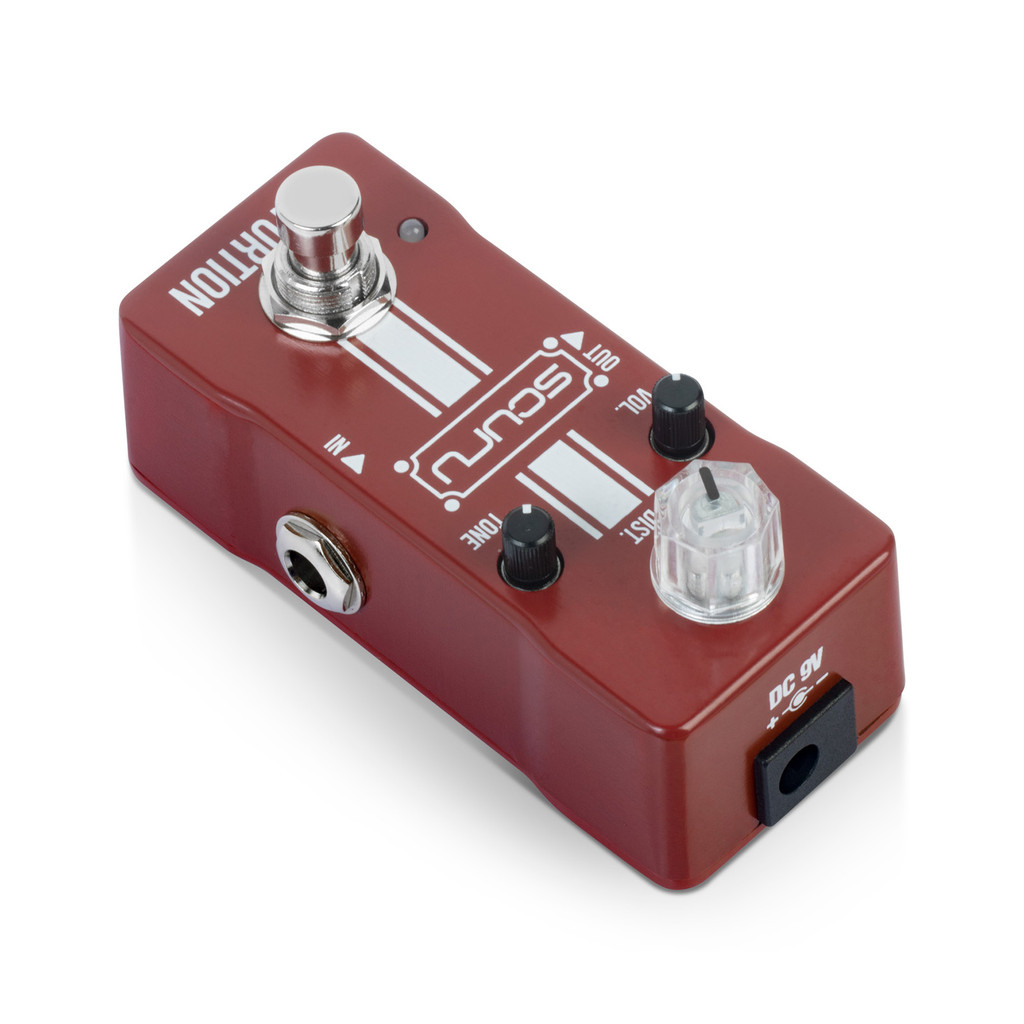 SCURU Guitar Distortion Effects Pedal DIST/VOL/TONE High Gain Amps ...