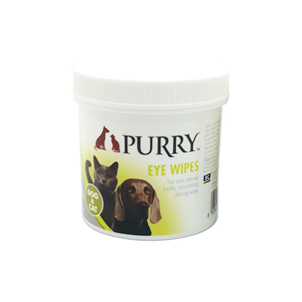 Purry Tear Stain Eye Wipes 50pcs | Shopee Philippines