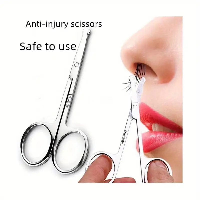 1/2 Piece 5 Inch Scissors Small Stainless Steel Safety Set For Personal ...