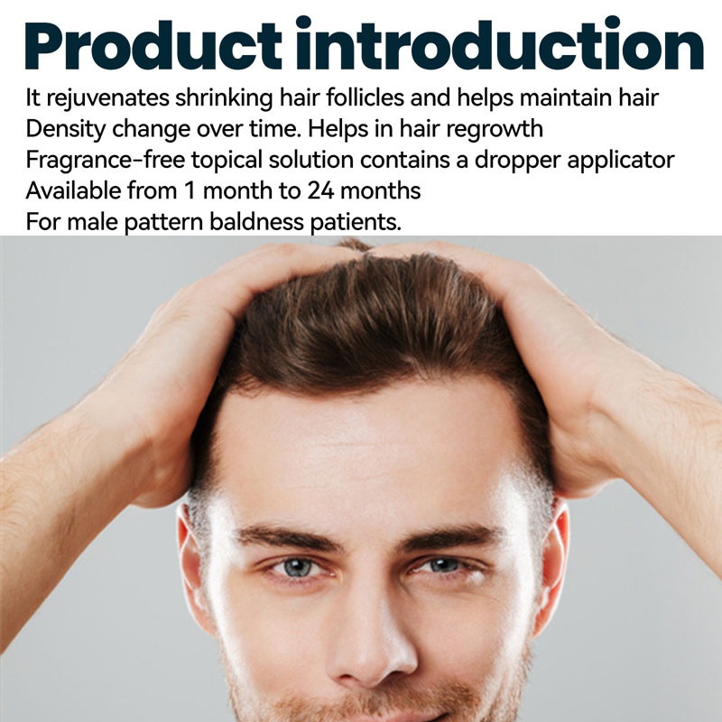 Image showcasing Men's Hair Growth Serum Hair Nutrition Care Anti-Hair Loss Dense ...