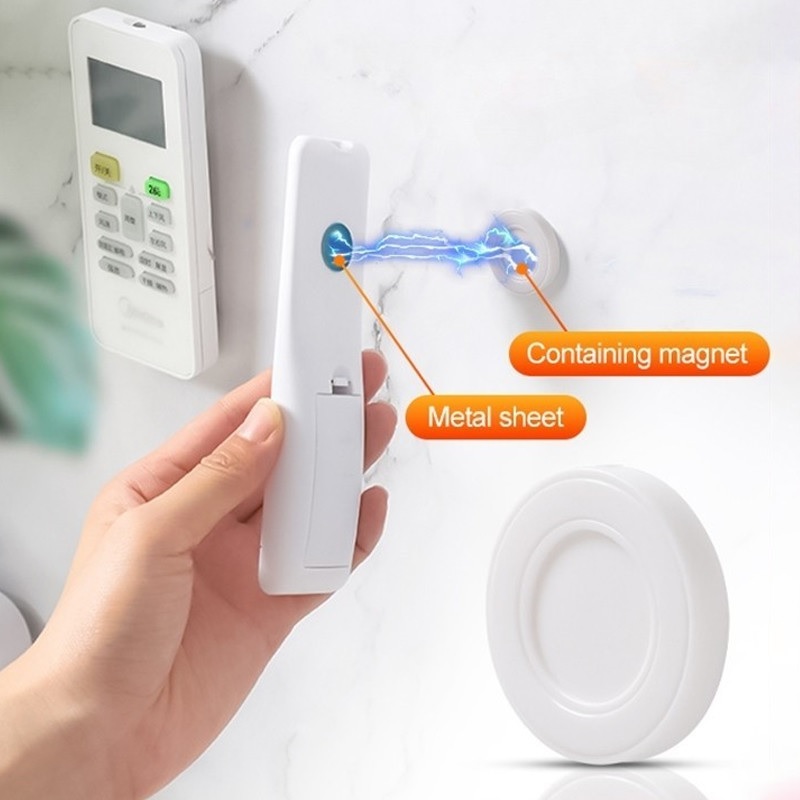 Wall Mount Remote Control Storage Holder Anti-Lost Magnet Storage ...