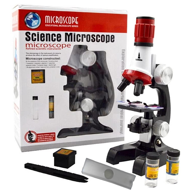 Kids Microscopes 1200x Primary School Children Science Biology ...