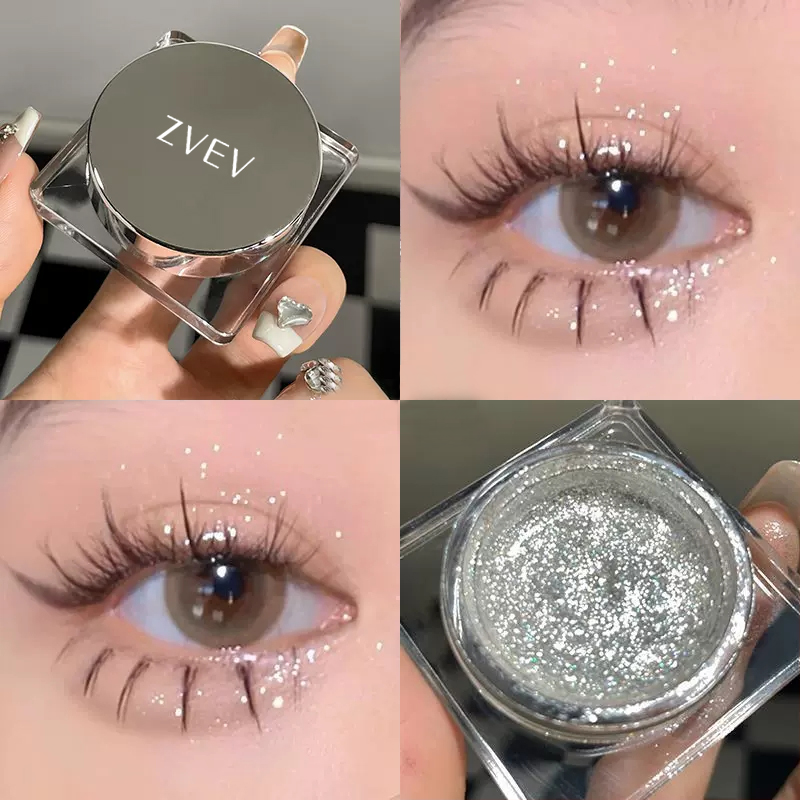 ZVEV Shiny Polarized Monochrome Eye Shadow, Fine Glitter Waterproof Makeup | Shopee Philippines