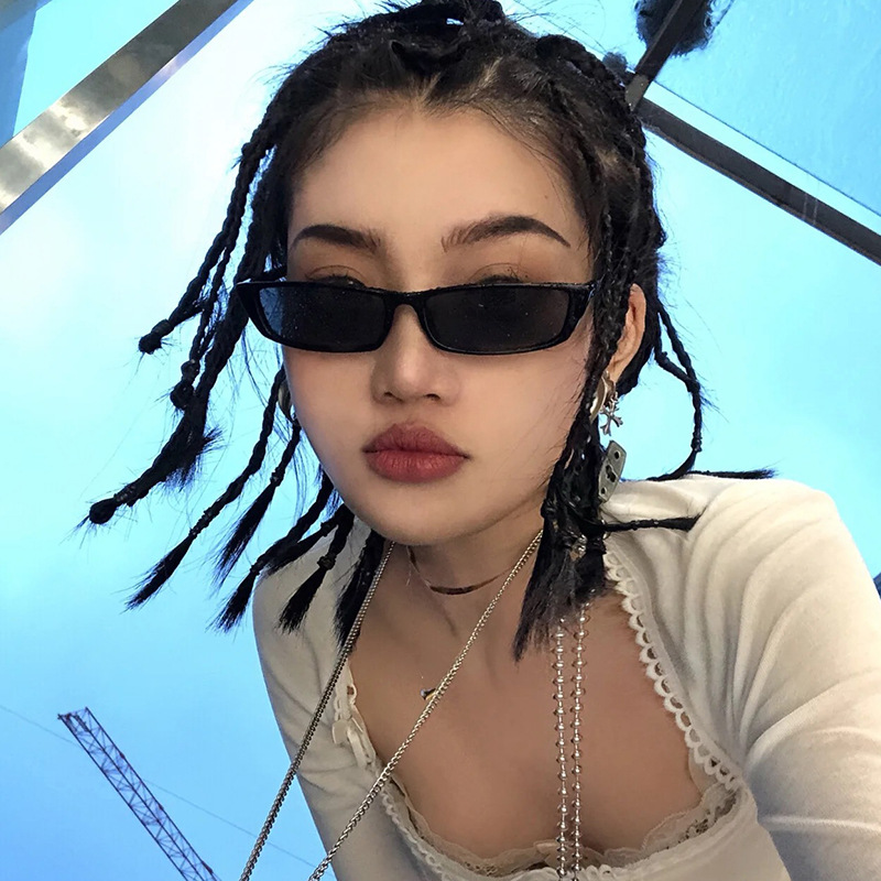 Small frame sunglasses, chic square sunglasses, women's and men's ...
