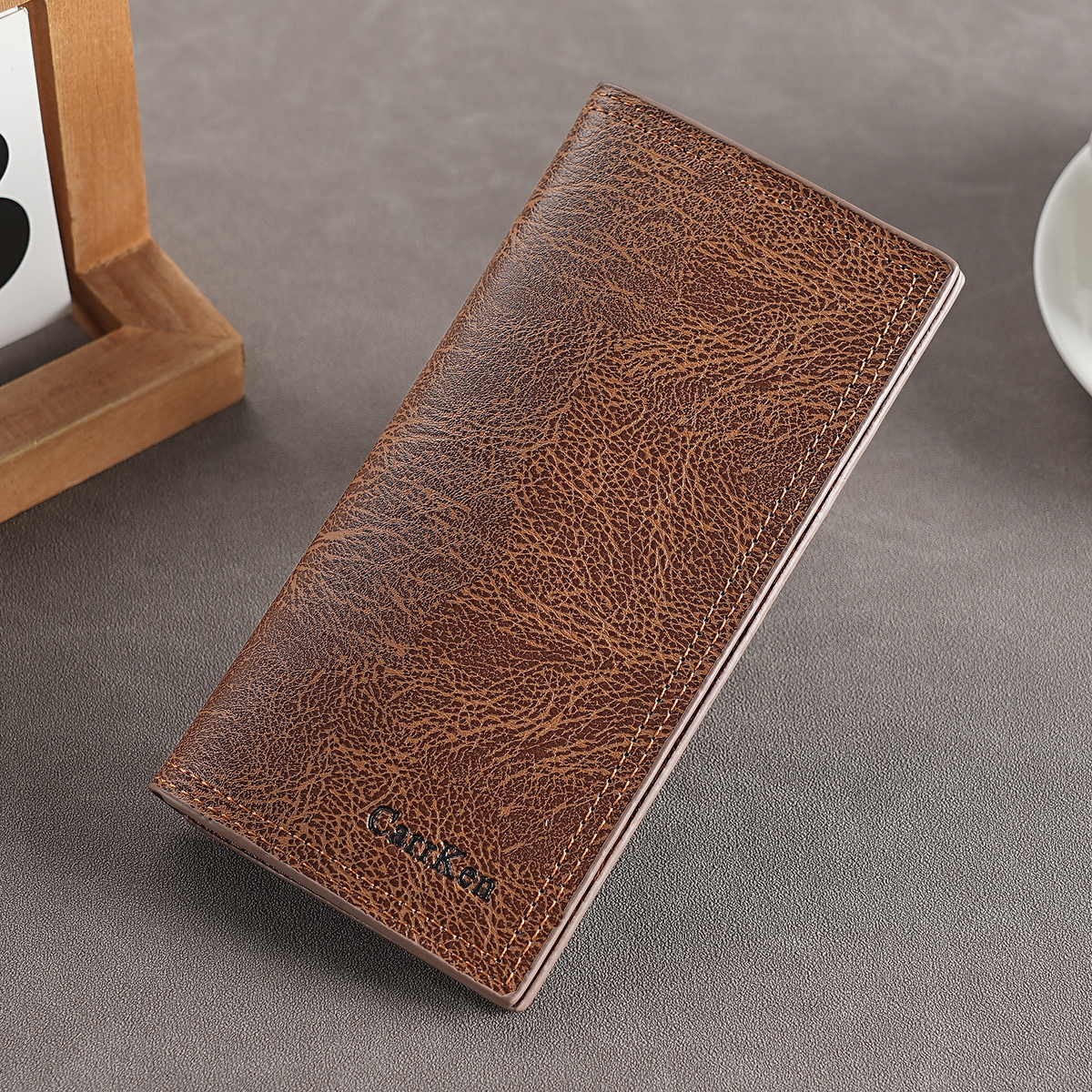 Men Vintage Card Holder Long Wallet