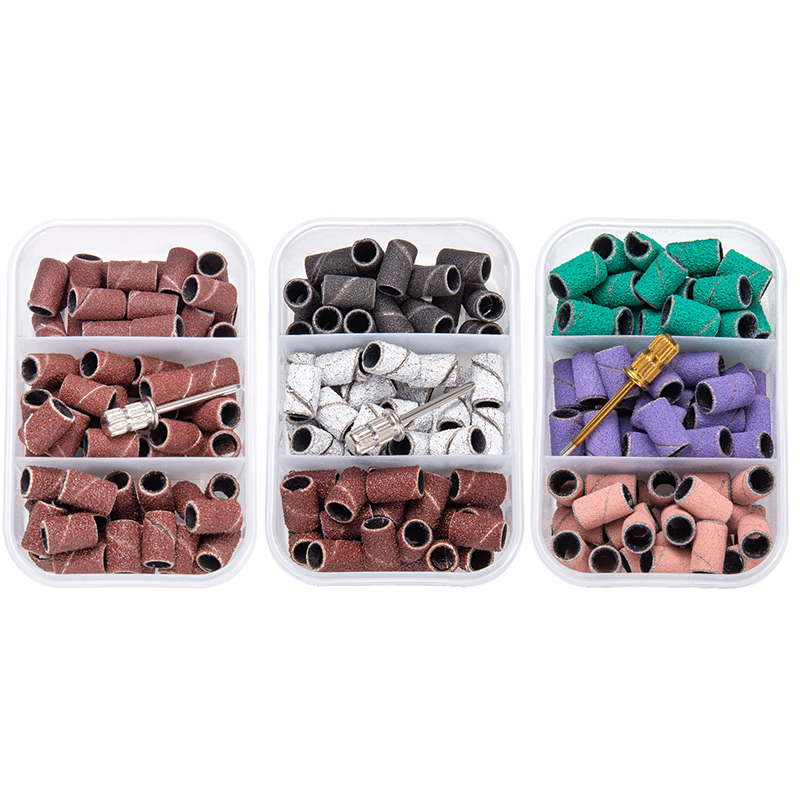Sourcing Map 100pcs 1/2 Inch Sanding Drum Sleeves - 600 Grit For Rotary Tools & Drum Sanders-922929