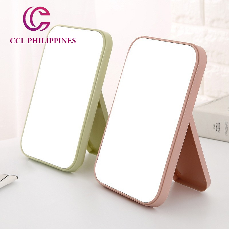 CCL PH Face Makeup Mirror Desktop Vanity Mirror Large Folding Portable
