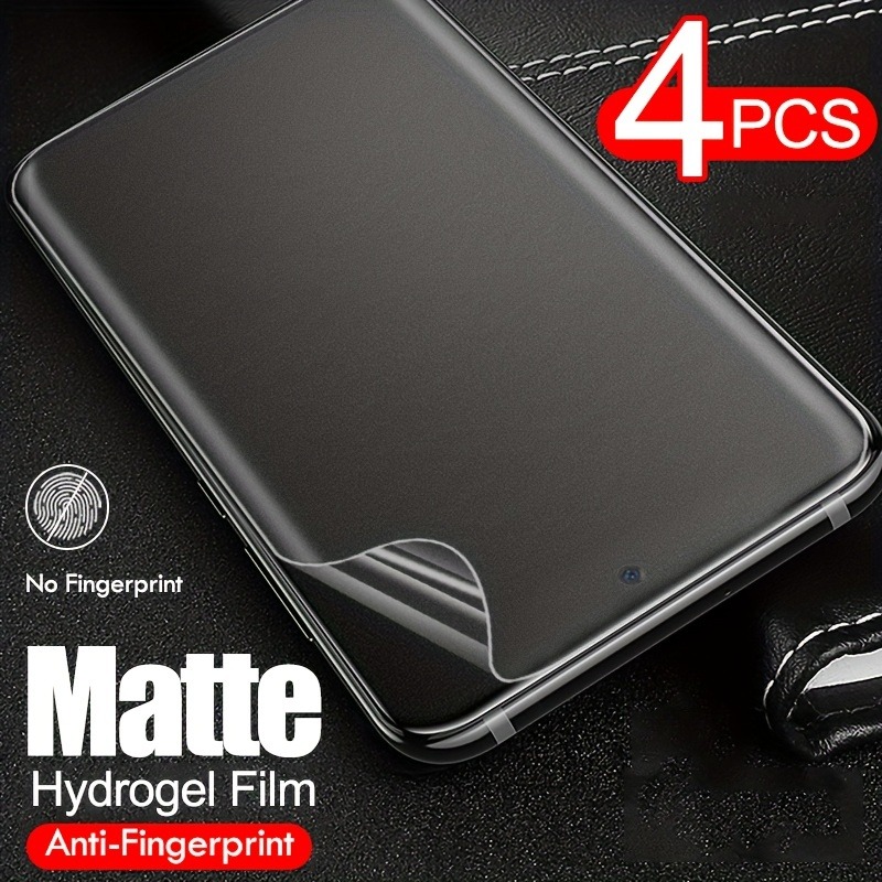 2/4pcs Matte Hydrogel Screen Protectors Compatible With Samsung Galaxy