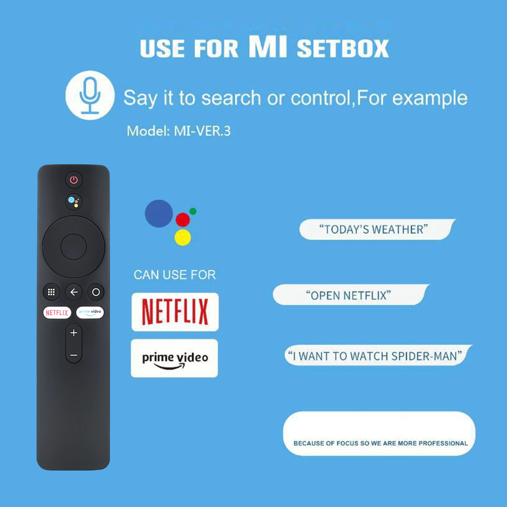 Trendy New XMRM-006 Voice Mi Box TV Stick Remote Control for Android ...