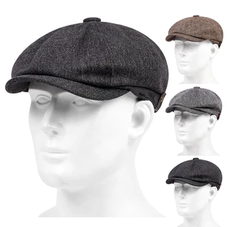 Cotton Peaky Blinders Caps For Men Hats Berets British Western
