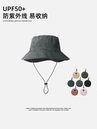 Spring Summer Anti-UV Bucket Hat Women Men Wide Brim Beach S-Taobao