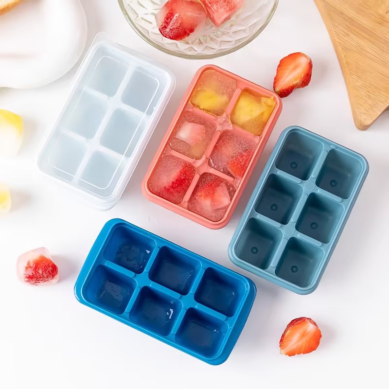 Frozen Ice Cube Artifact Ice Making Mold Household Silicone Ice Tray 