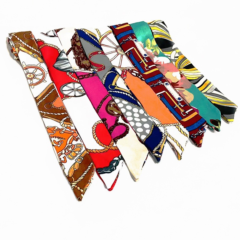 HEADSCARF WITH LONG TIES SALTY SPLENDOUR