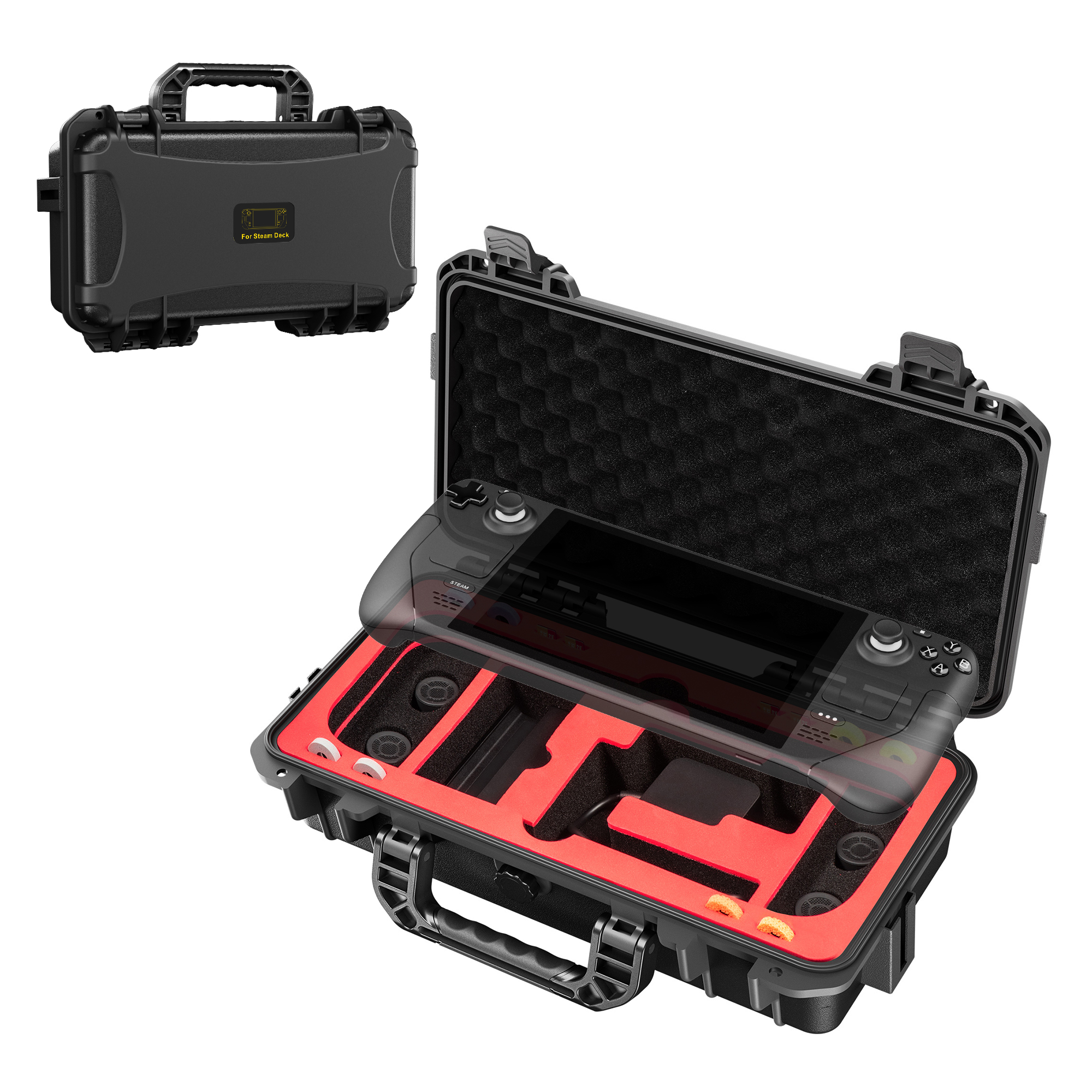 Steam Deck OLED handheld storage box Large capacity suitcase sealed ...