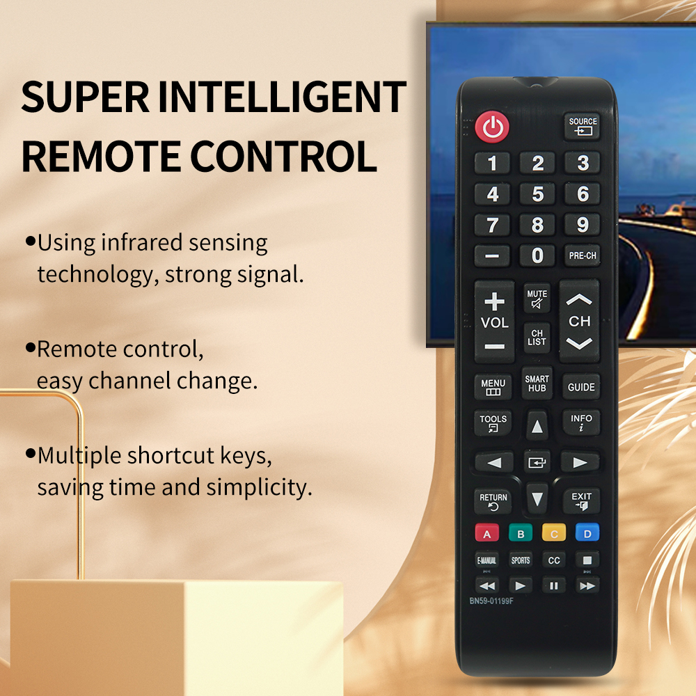 BN5901199F Replacement Remote Control for Samsung Smart TV, Fit for