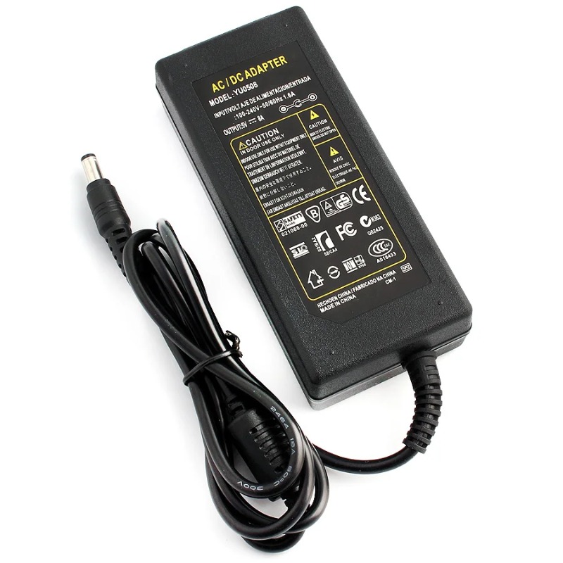 AC/DC 5V 12V 24V 1A/2A/3A/4A/5A/8A Netzteil Adapter Transformator Ladegeräte D4