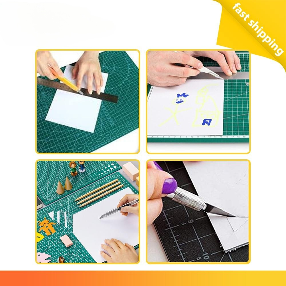 PVC cutting mats, multi-size self-healing cutting mats, double-sided ...