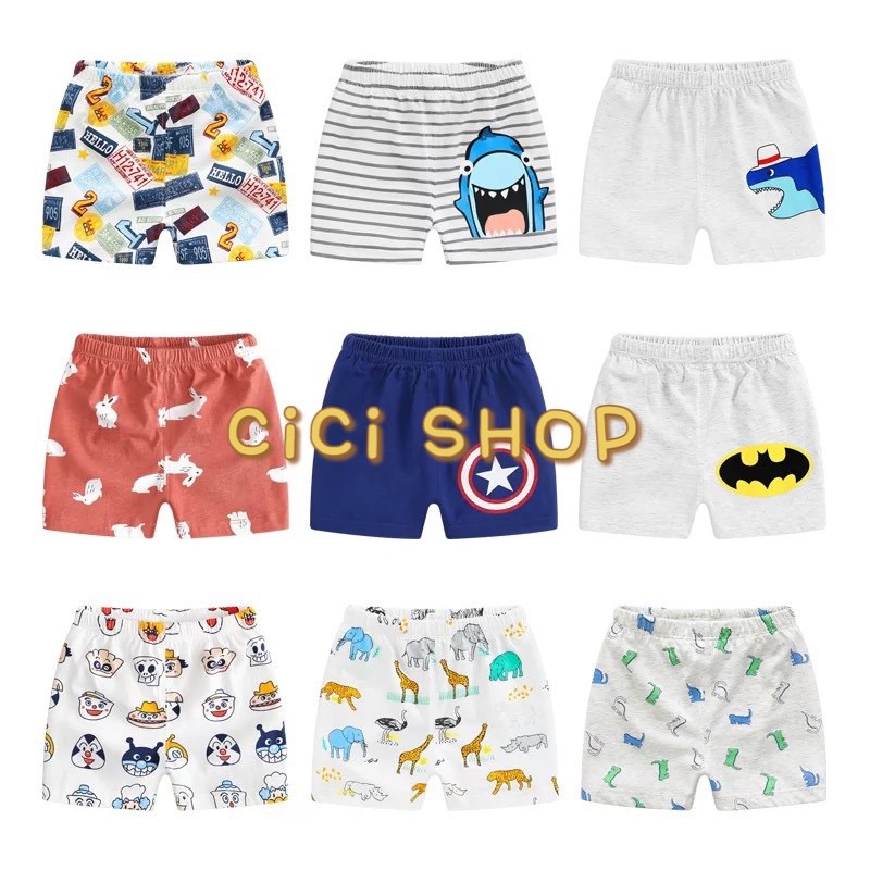 Baby Cotton Cute Kid Girl Boy Short Pants Bottom Shorts Pambata Pajama ...