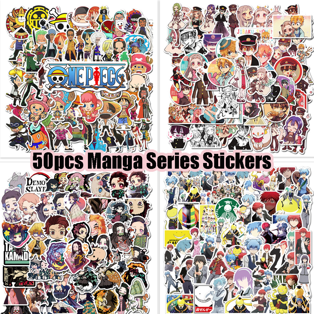 50pcs Manga series of stickers King of Thieves earth bound boy Hanako ...