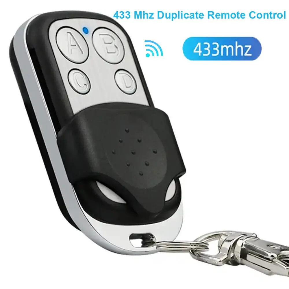 Metal Push Button Remote Control Transmitter ABCD / Lock Unlock 4Button ...