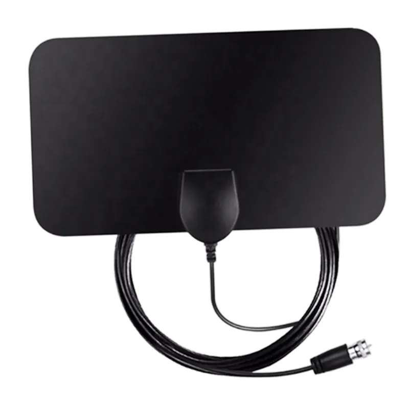 Antenna TV DVB-T/DVB-T2 Amplificata Per Interni Ed Esterni – Segnale HD Fino A 120 Km, 1080p, 20 DBi, Facile Da Installare