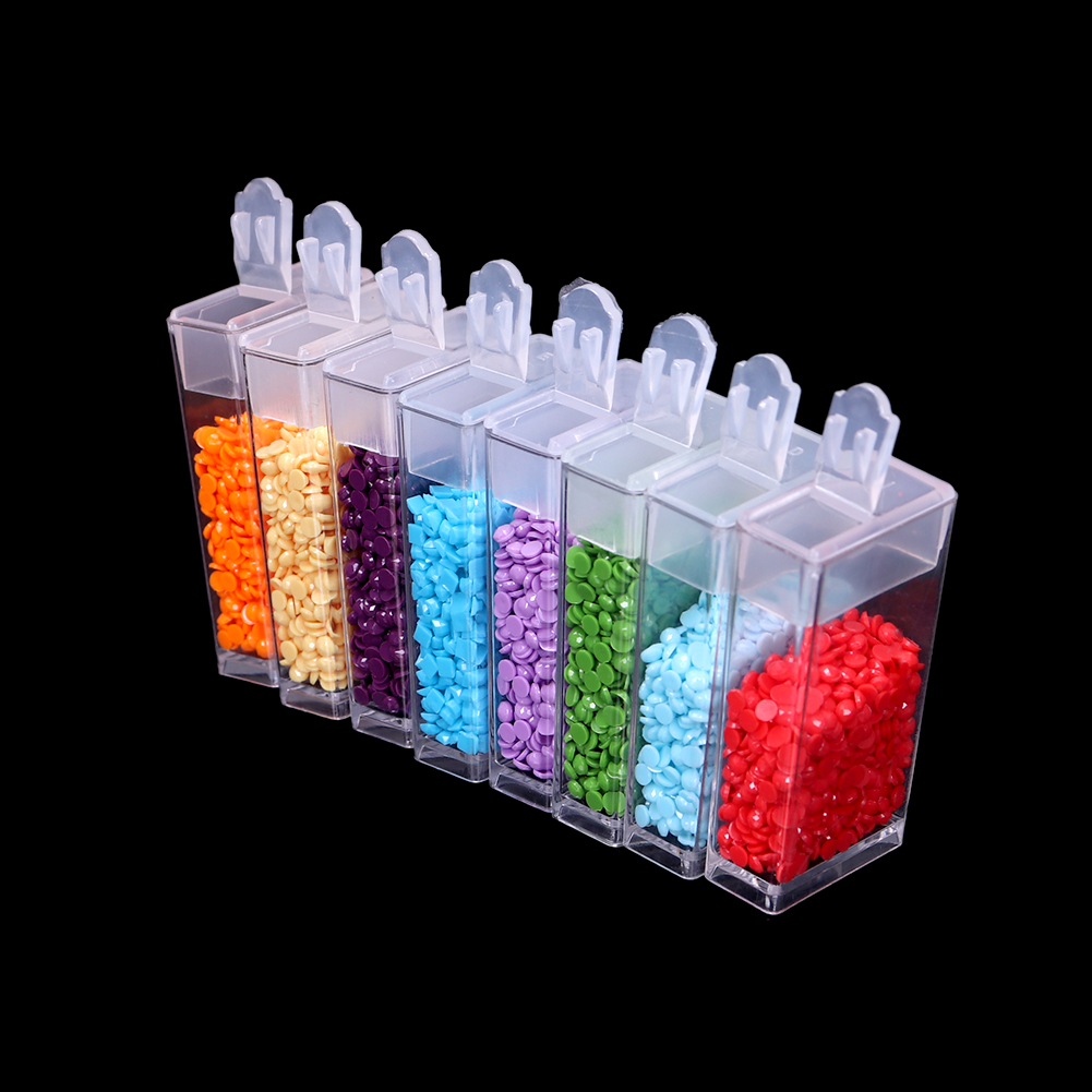 Beads Storage box Diamond Embroidery Container 60/64PCS Diamond ...