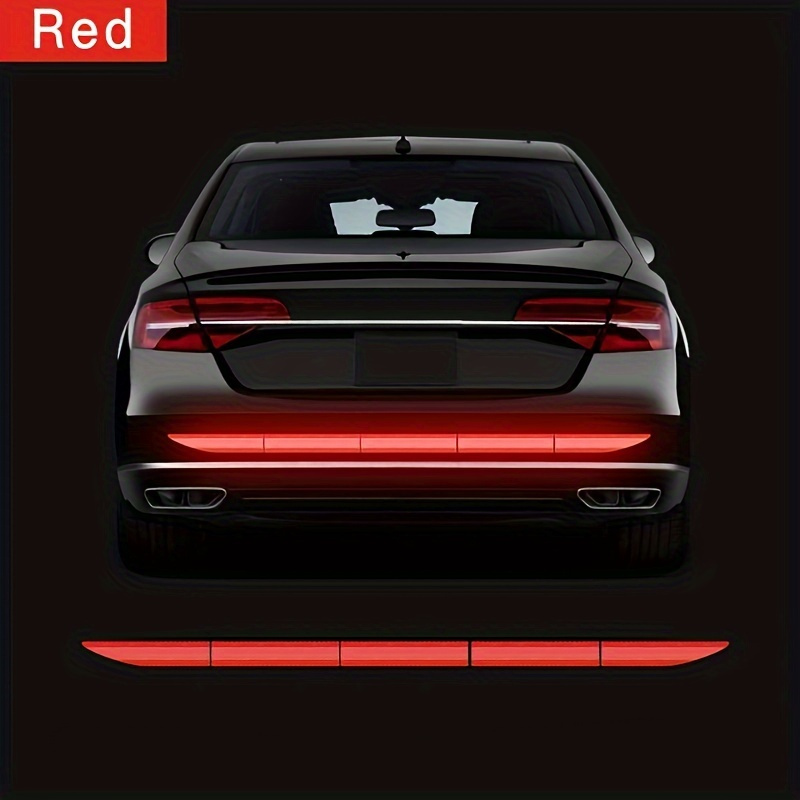 Reflective Safety Warning Tape Car Trunk Anti-Collision Sticker ...