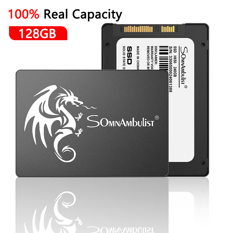SomnAmbulist SSD 2.5 128GB Laptop Desktop Solid State Drive Sata3 ...