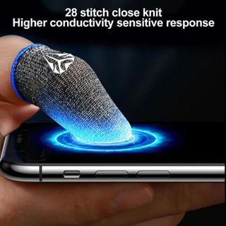 BlueWow Gaming Finger Sleeve For PUBG Breathable Fingertips Sweatproof Anti Slip Fingertip Gloves I.853126914