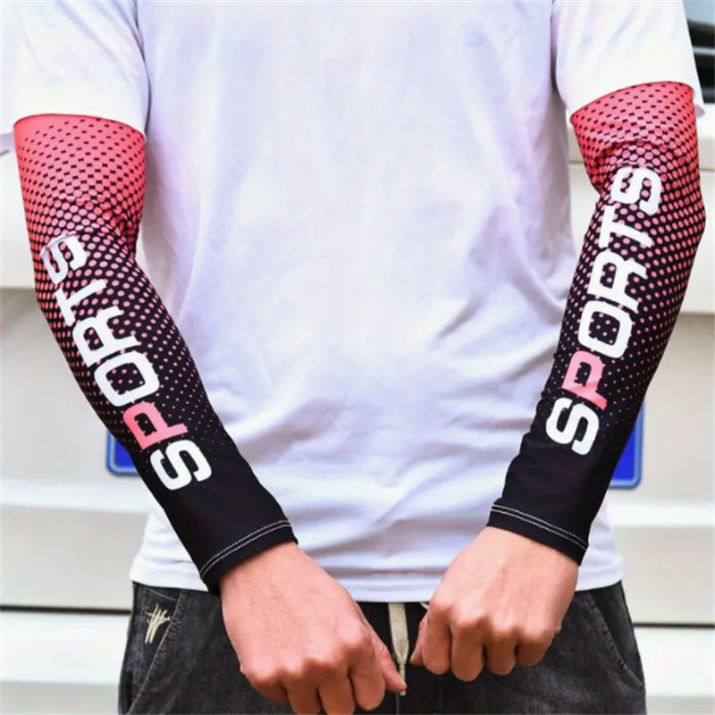Uv Protection Arm Sleeve For Sports Stay Cool Protected Running Fishing ...