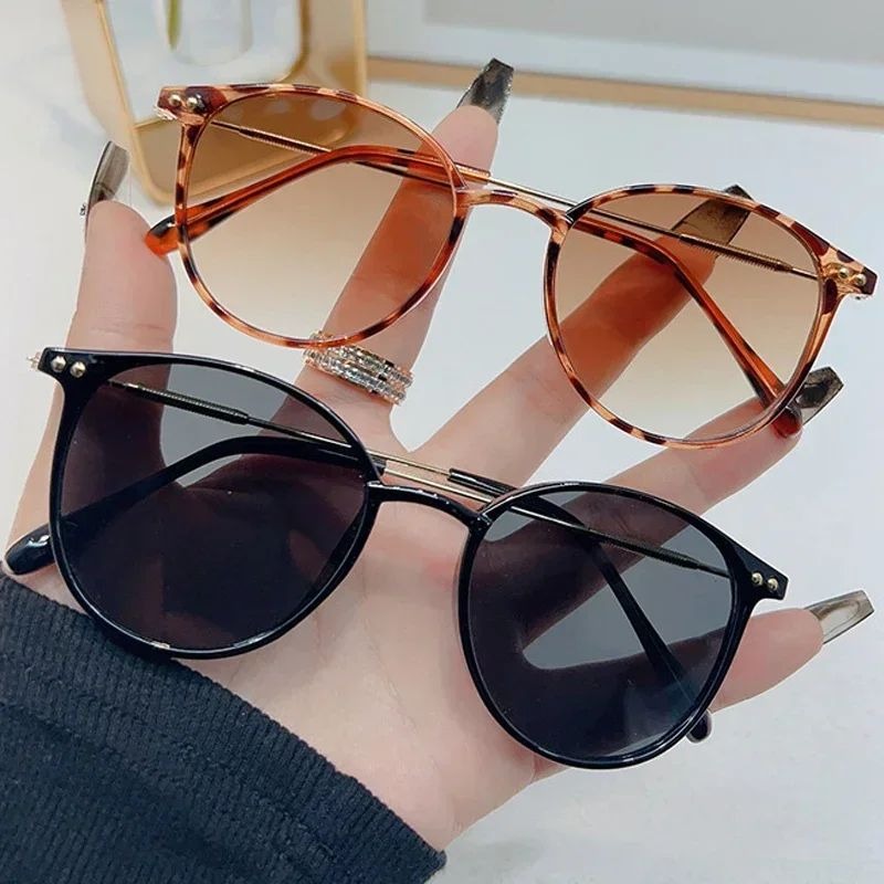 Prada Glasses Carfia Vintage Round Polarized Sunglasses For Women