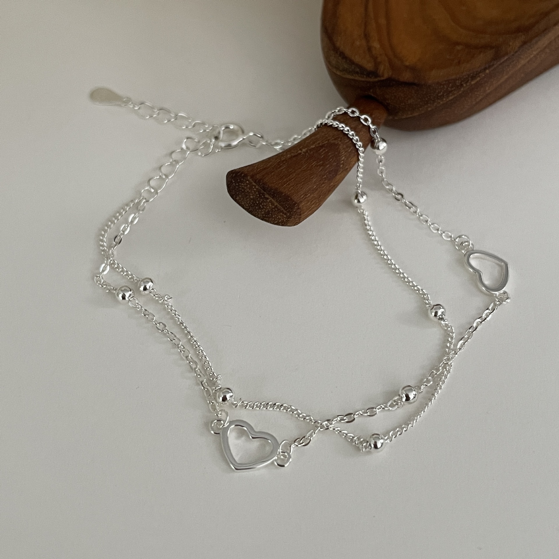 Korean Fashion Bracelet Men And Women Simple Design Retro Chain Bracelet