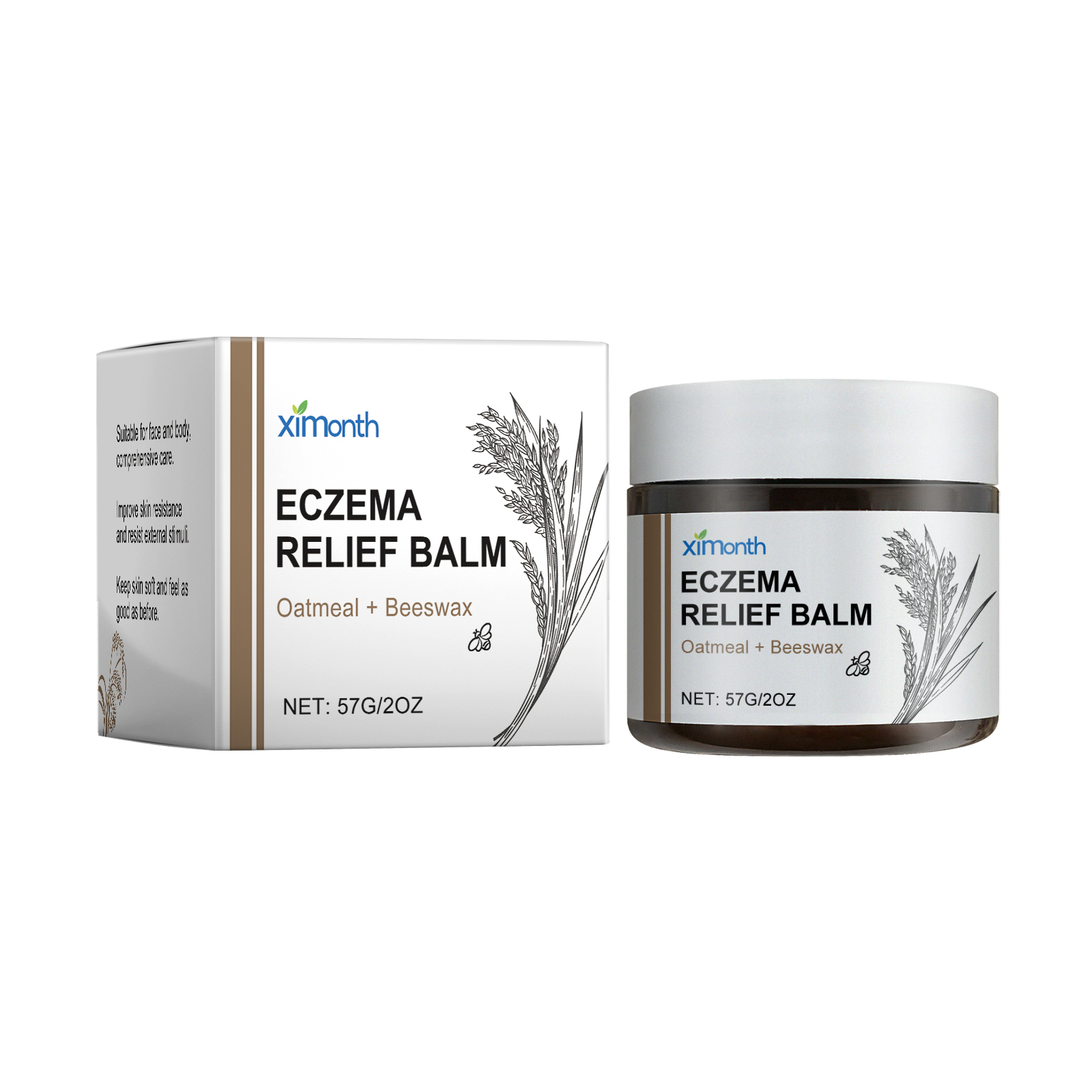 Eczema Relief Cream for Dry, Itchy, and Irritated Skin - Soothing Cream ...