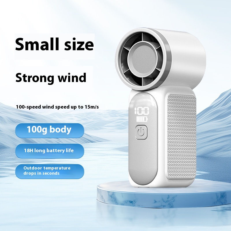 X688 High-Speed Mini Handheld Fan with USB Charging, Long-Lasting ...