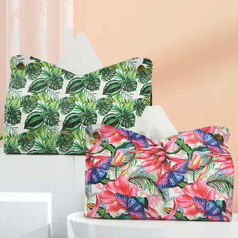 Desktop tissue box, living room high-end paper drawing box, minimalist ...