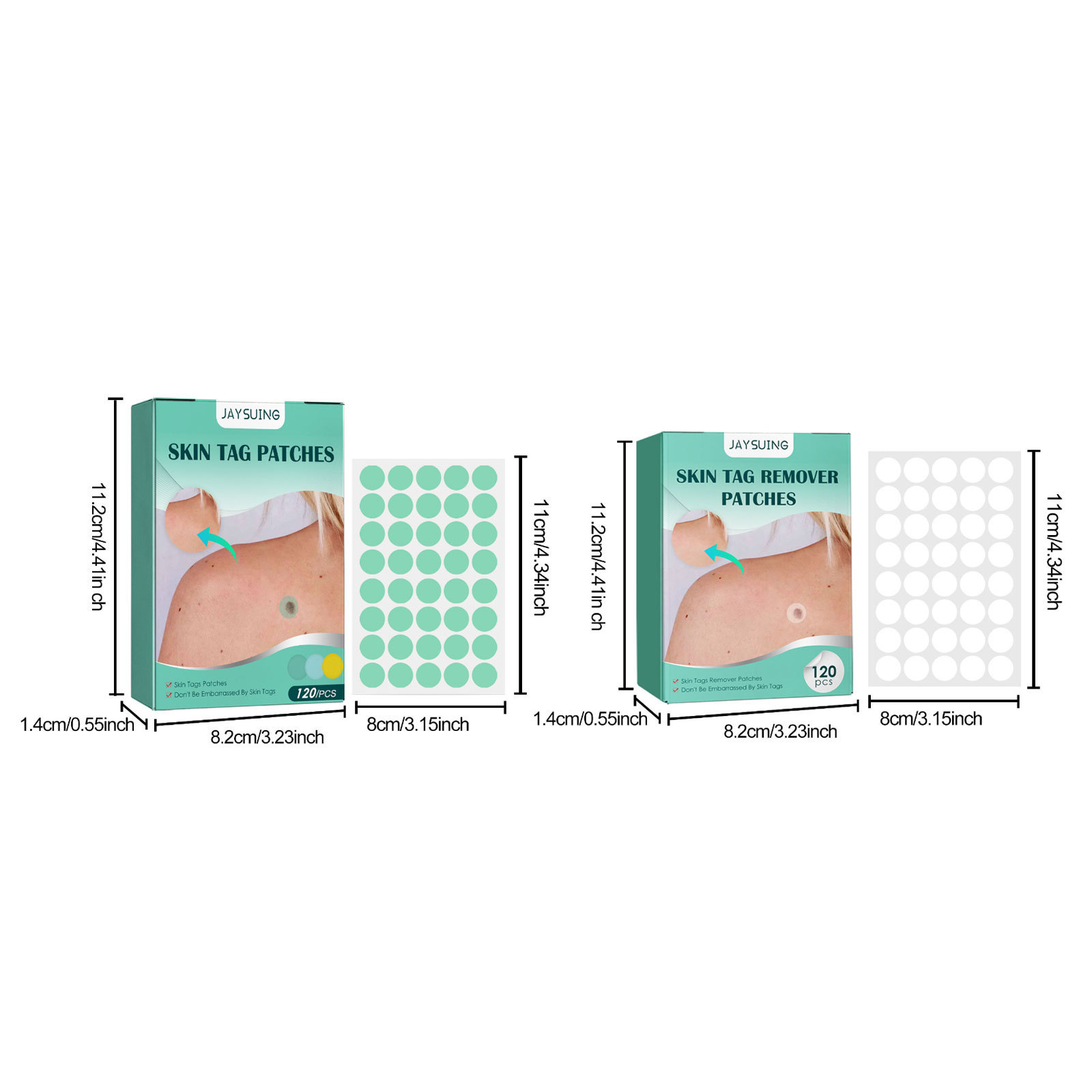 Skin Tag Patches, Wart Removal Patch, Repair Smooth Skin, Fade Facial ...
