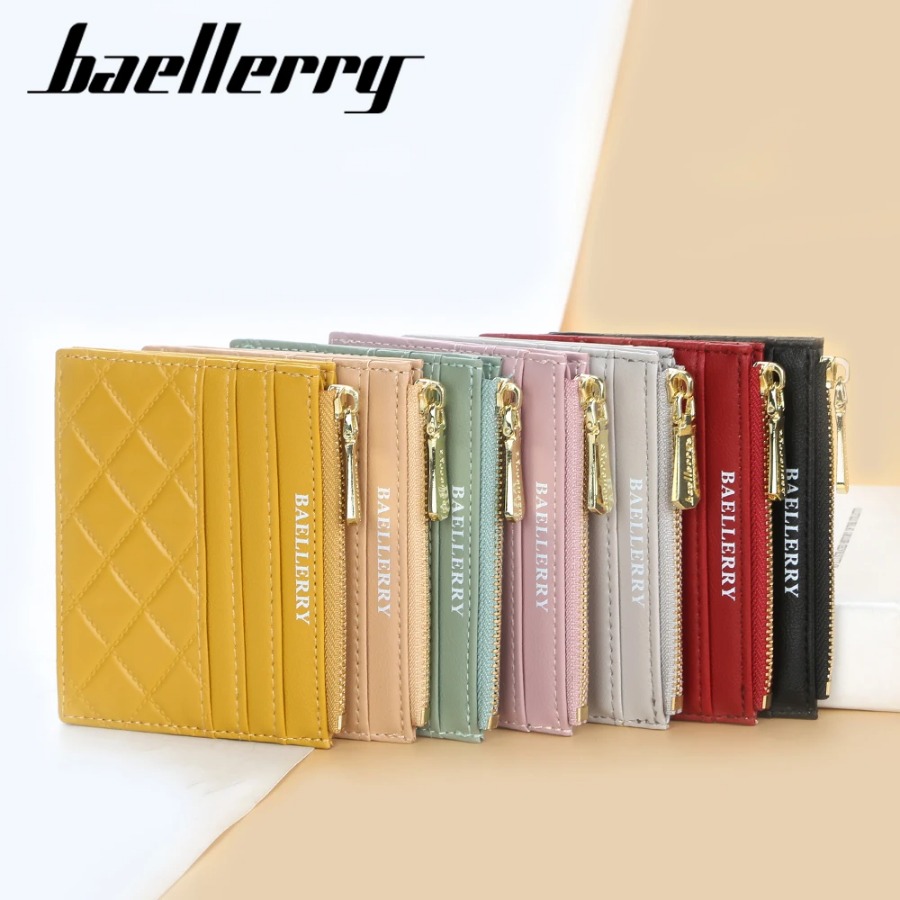 2024 The New wallet New Mini Women Wallets Card Wallets Slim Zipper PU ...