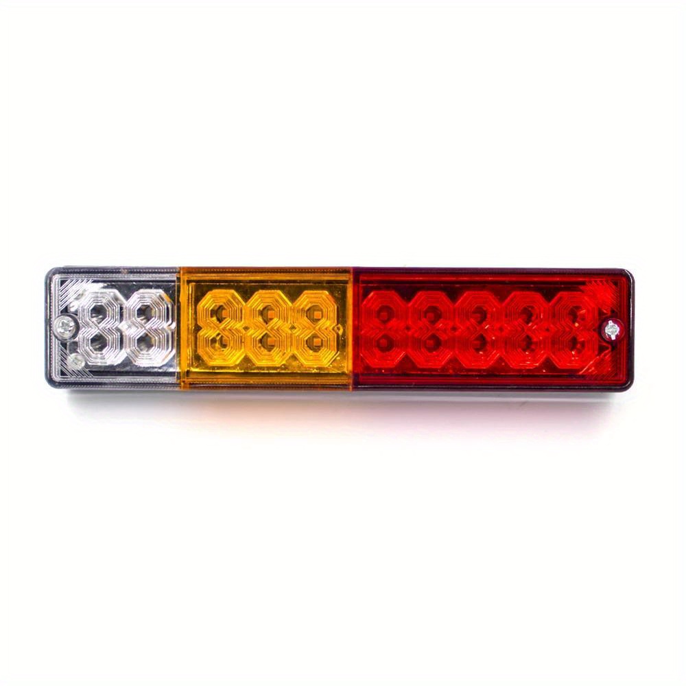 2x 12V/24V 20 LED Rear Truck Tail Brake Stop Turn Reversing Warning ...