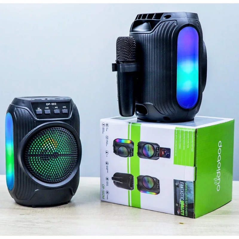 Speaker Output: 30W, 4 Inch Portable Bluetooth Speaker with RGB Light ...
