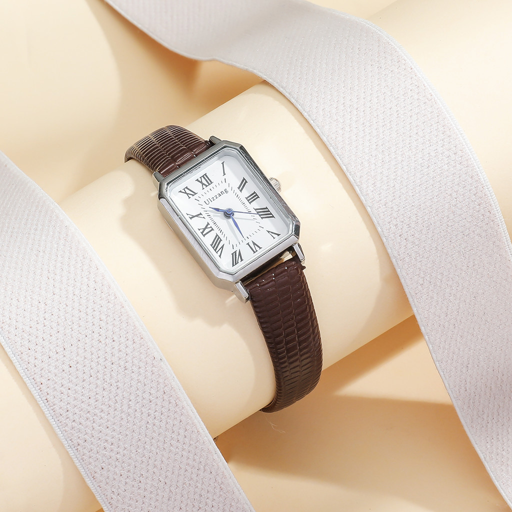 Small Small Square Simple Girls Watch Fashion Trendy Temperament Belt ...