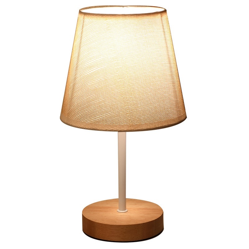 [NEW] Bedside LED Night Lamp Warm Light Wood Table lamp Decoration Indoor Souvenir Gift