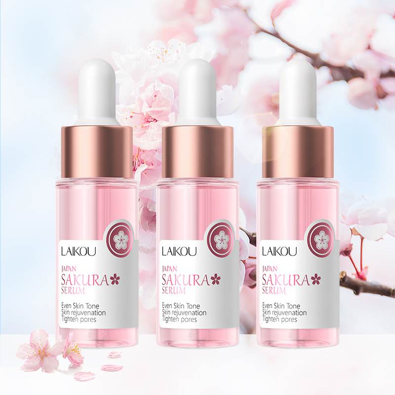 LAIKOU Sakura Serum Shrink Pores Skin Rejuvenation Remove Acne ...