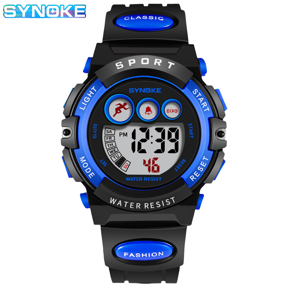 SYNOKE Watch for Kids 50M Waterproof Led Digital Sports Studens Watch ...