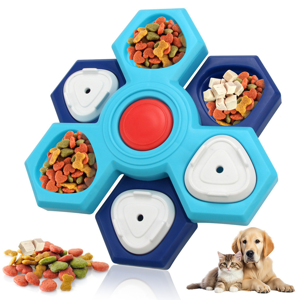 Dog Interactive Toys Dogs Cats Food Puzzle Feeder Toys for IQ Training ...