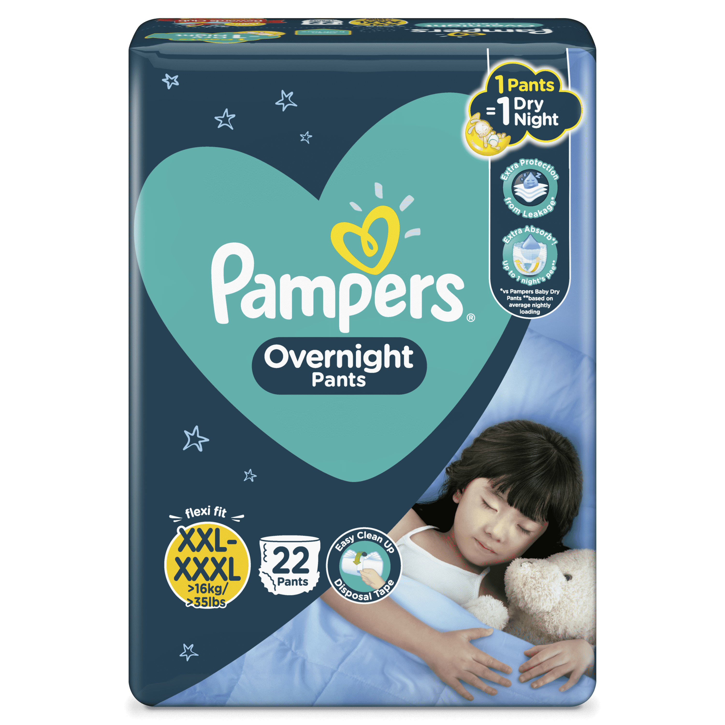 Pampers Overnight Pants Value XXL22 Shopee Philippines